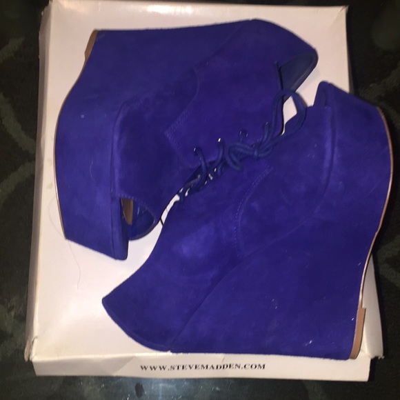 Blue wedges - Picture 2 of 2